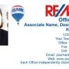 RE/MAX Business Card Template: RE/MAX: 03