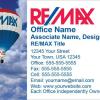 RE/MAX Business Card Template: RE/MAX: 07